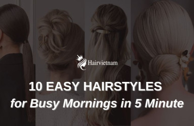 Top 10 Easy Hairstyles for Busy Mornings in 5 Minutes